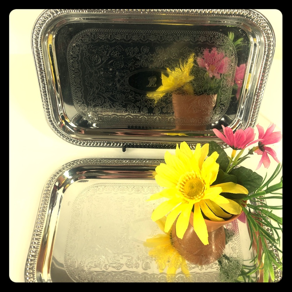 Stainless steel trays